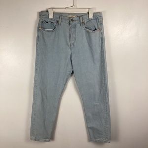 Levi’s Premium Wedgie Fit Ankle Women’s Jeans Light Wash Size 31